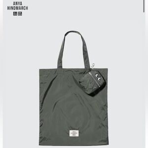 Anya Hindmarch packable Olive Tote Bag